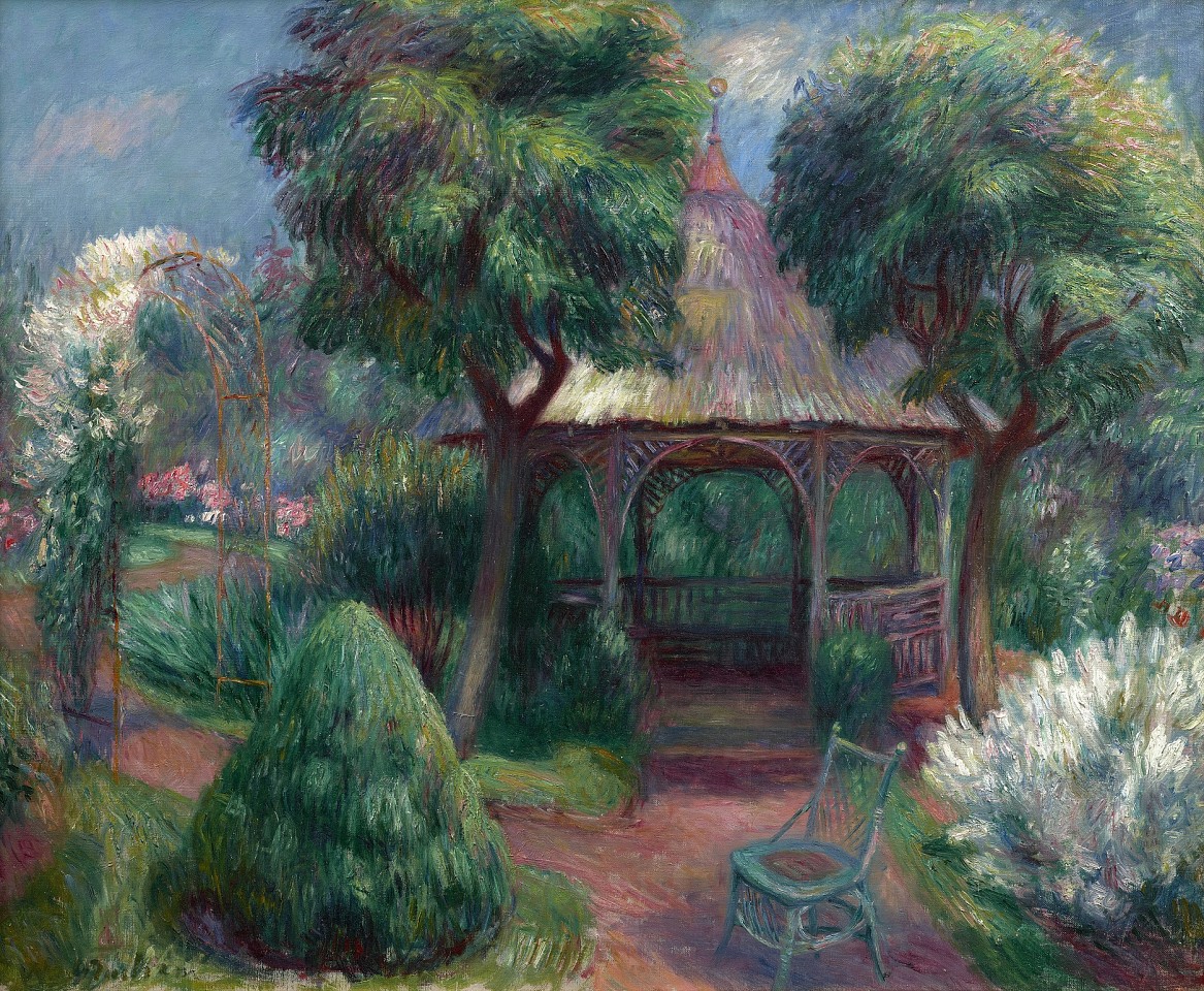 William Glackens, Garden at Hartford, 1918
oil on canvas, 26 x 32 in. (66 x 81.3 cm)
WG250601