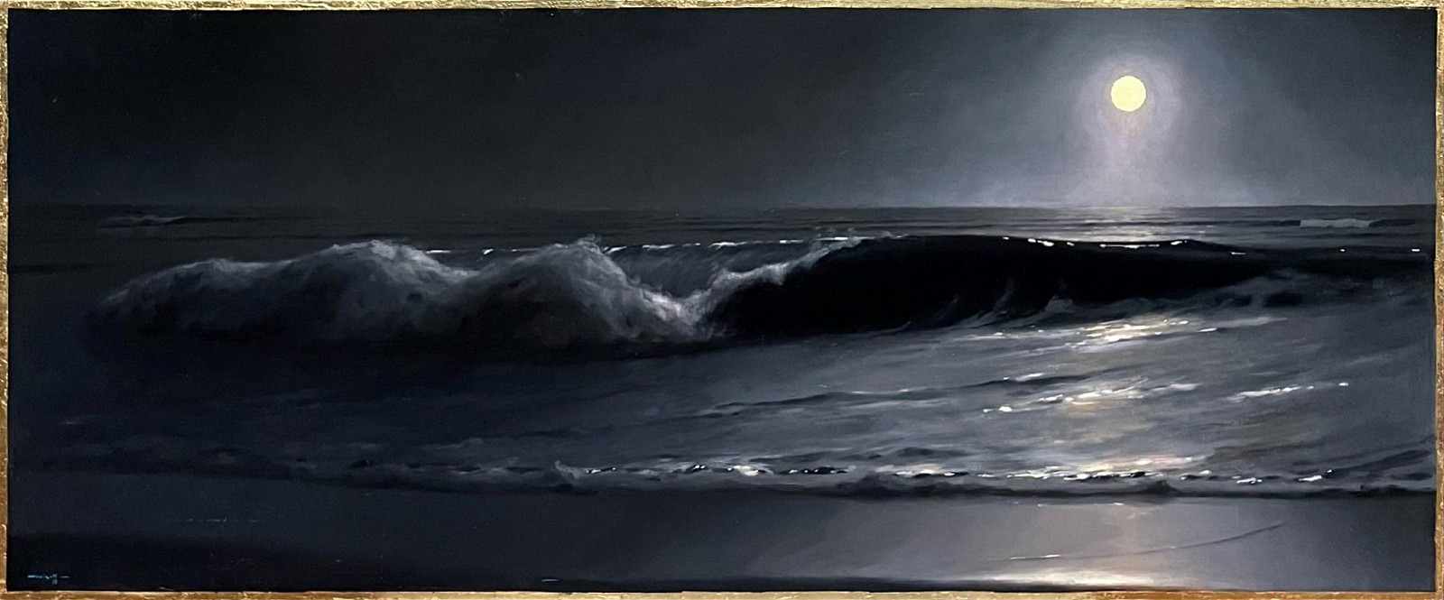 Edward Minoff, Phosphorus, 2025
oil on linen on panel, 30 x 72 in. (76.2 x 182.9 cm)
EM250701