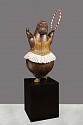 Bjorn Skaarup, Hippo Hula Hoop Dancer, Ed. 1/9
2025, bronze with fabric skirt