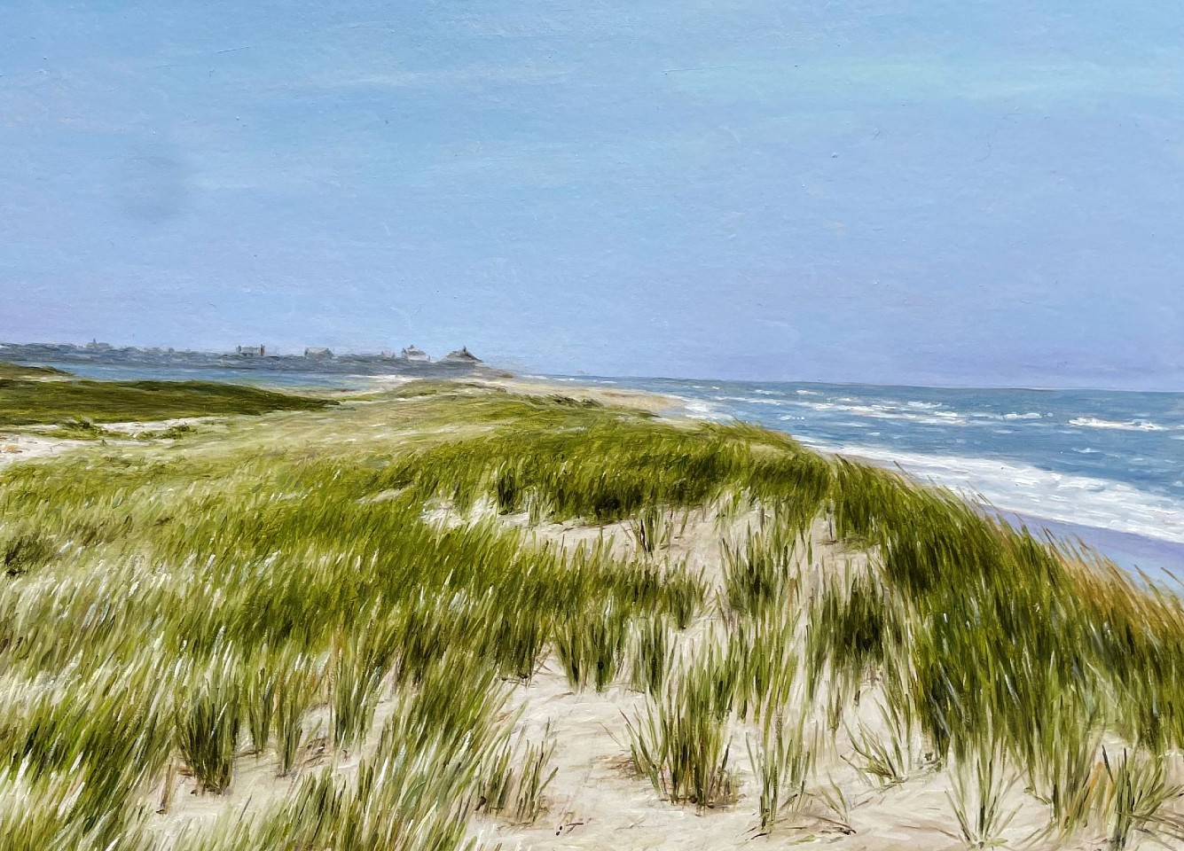 Lori Zummo, Ocean Waves at Sanford Farm, 2025
oil on panel, 9 x 12 in. (22.9 x 30.5 cm)
LZ250706