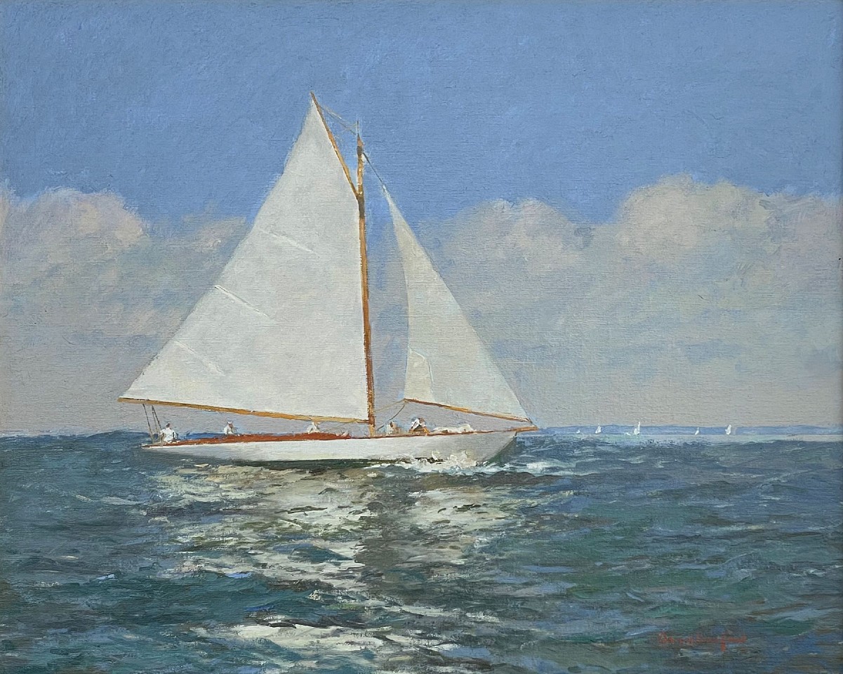 David Bareford, Salty, 2025
oil on canvas mounted on board, 24 x 30 in. (61 x 76.2 cm)
DB250901