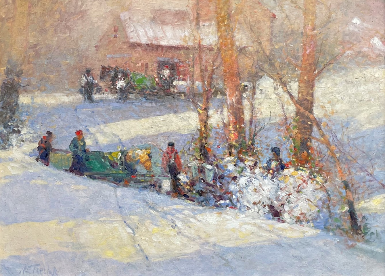 John Terelak, Soft Light at Jericho, 2025
oil on canvas, 26 x 36 in. (66 x 91.4 cm)
JT250905