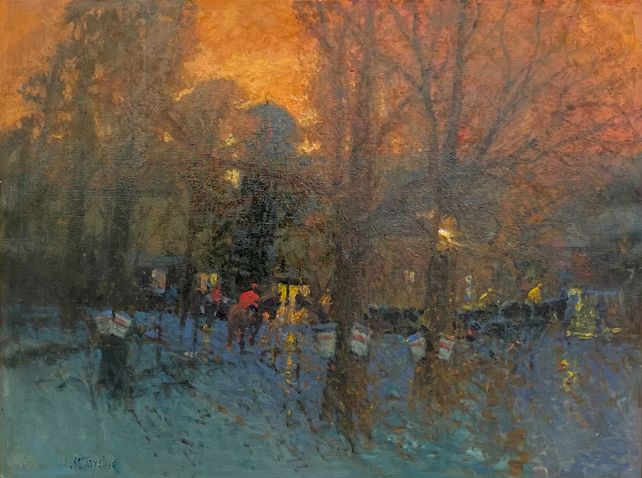 John Terelak, The Last Ones Home, 2025
oil on canvas, 30 x 40 in. (76.2 x 101.6 cm)
JT250906