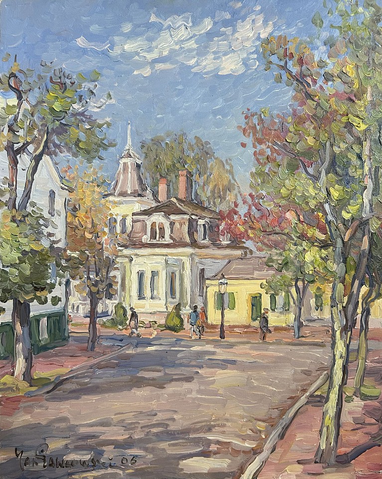 Jan Pawlowski, Broad Street, Nantucket, 2006
oil on canvas, 20 x 16 in. (50.8 x 40.6 cm)
JP250802