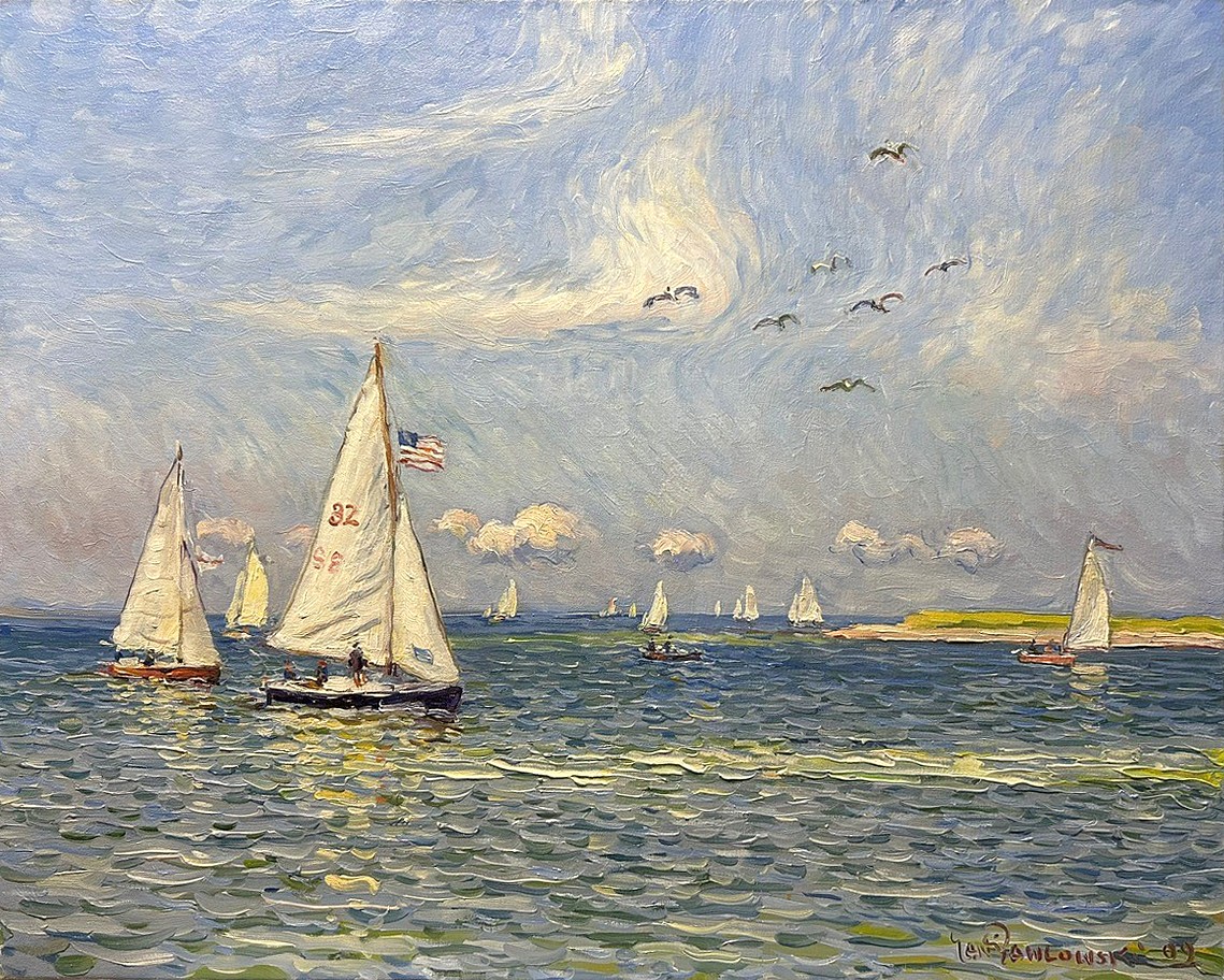 Jan Pawlowski, Nantucket Sail, 2009
oil on canvas, 24 x 30 in. (61 x 76.2 cm)
JP250804