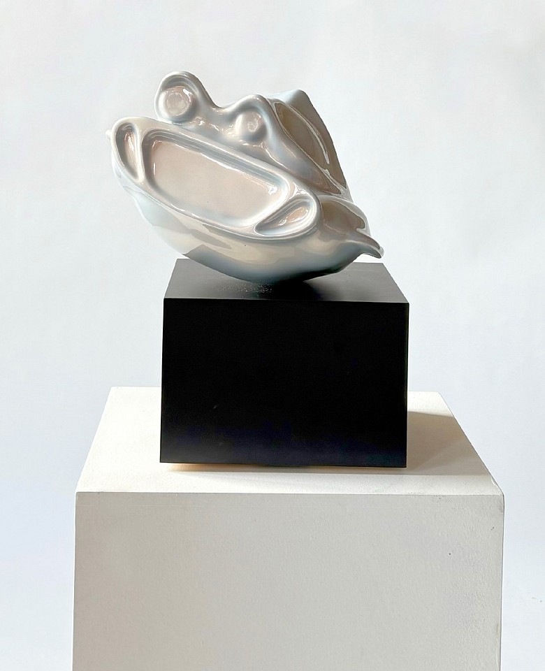 William Nelson, Chip, Ed. 1/9, 2025
acrylic resin and celestial blue Fiat 500 automotive paint, 14 1/4 x 12 x 12 in. (36.2 x 30.5 x 30.5 cm)
WN250405