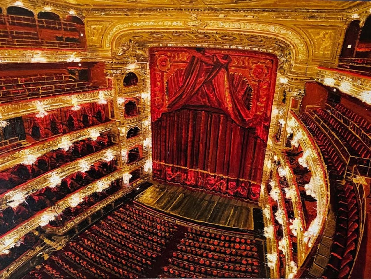 Tommaso Ottieri, Opera Buenos Aires, 2025
oil on board, 23 1/2 x 31 3/8 in. (60 x 80 cm)
TO260104