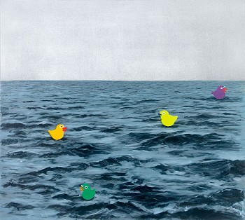 Work:&nbsp;Adam S. Umbach Wave Scene (Duck Squad)