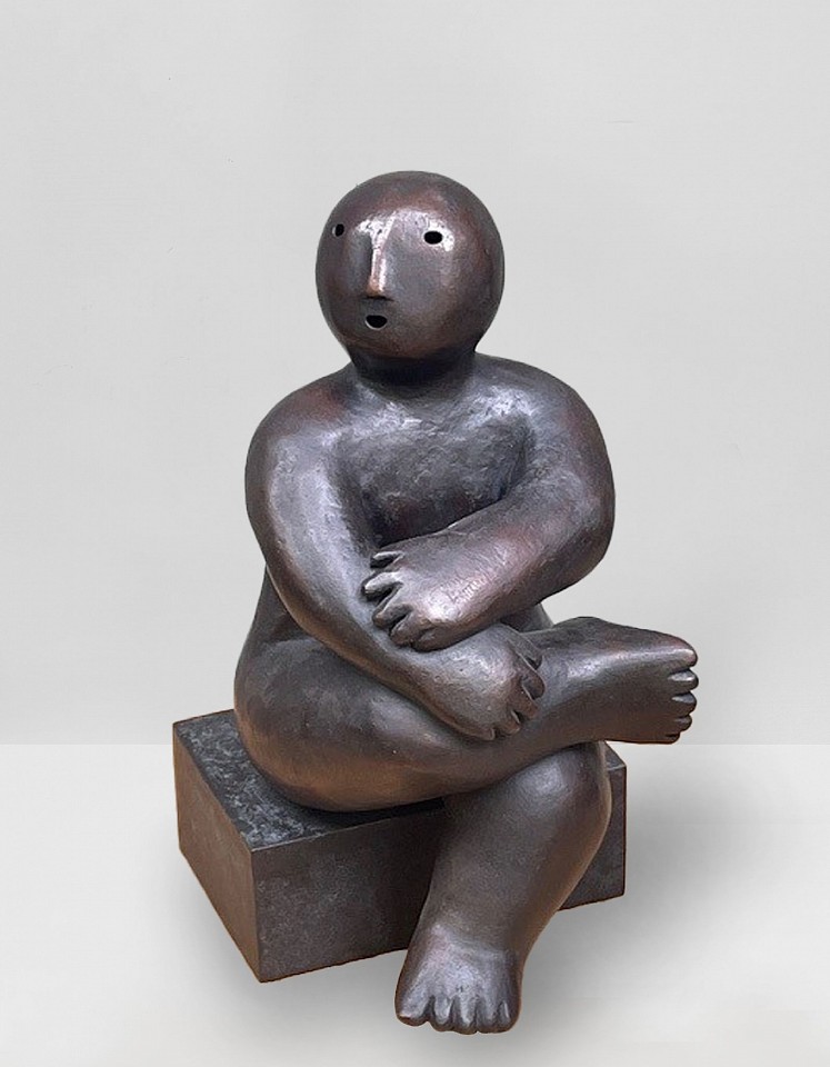 Joy Brown, Sitter with Crossed Legs, Ed. 2/8, 2016
bronze, 12 1/2 x 7 x 5 1/2 in. (31.8 x 17.8 x 14 cm)
JB260101