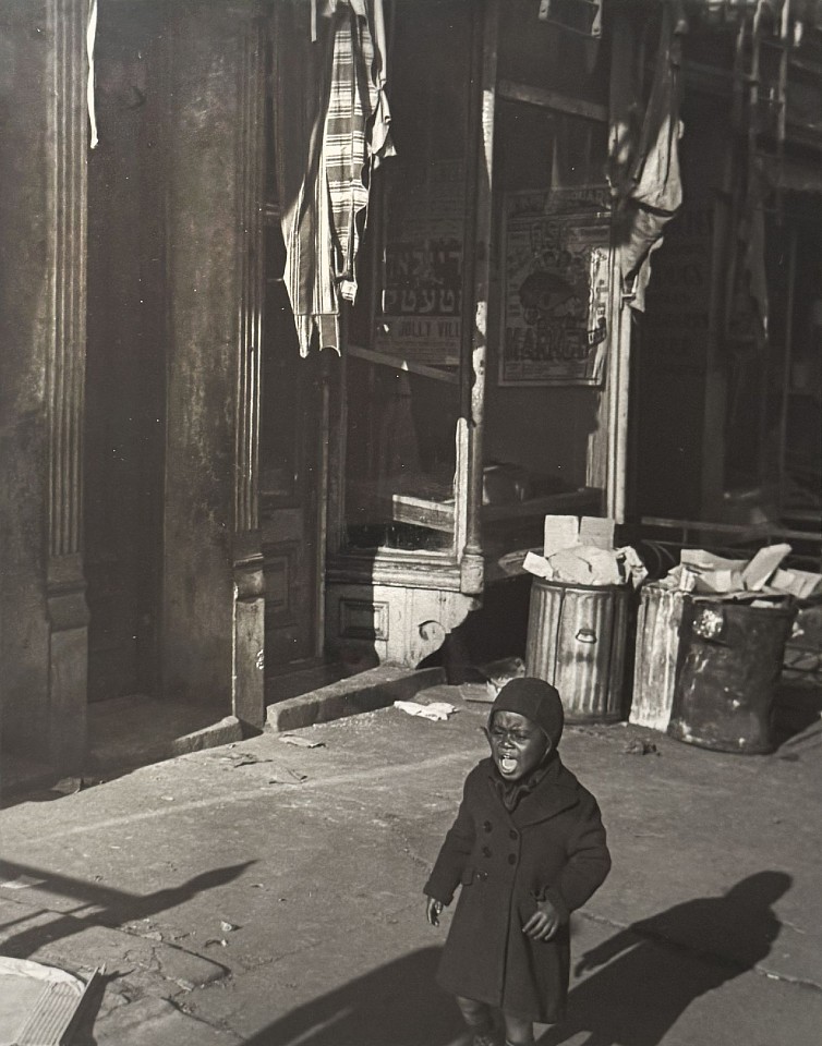 Morris Engel, Boy Crying, Harlem, 1936
gelatin silver print, 14 x 11 in. (35.6 x 27.9 cm)
ME203