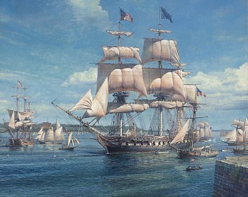 Maarten Platje -&nbsp;Maarten Platje Glorious Homecoming of ""Old Ironsides""