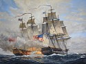 Patrick O'Brien, In Defense of Liberty: USS Constitution vs HMS Guerriere
2026, oil on canvas