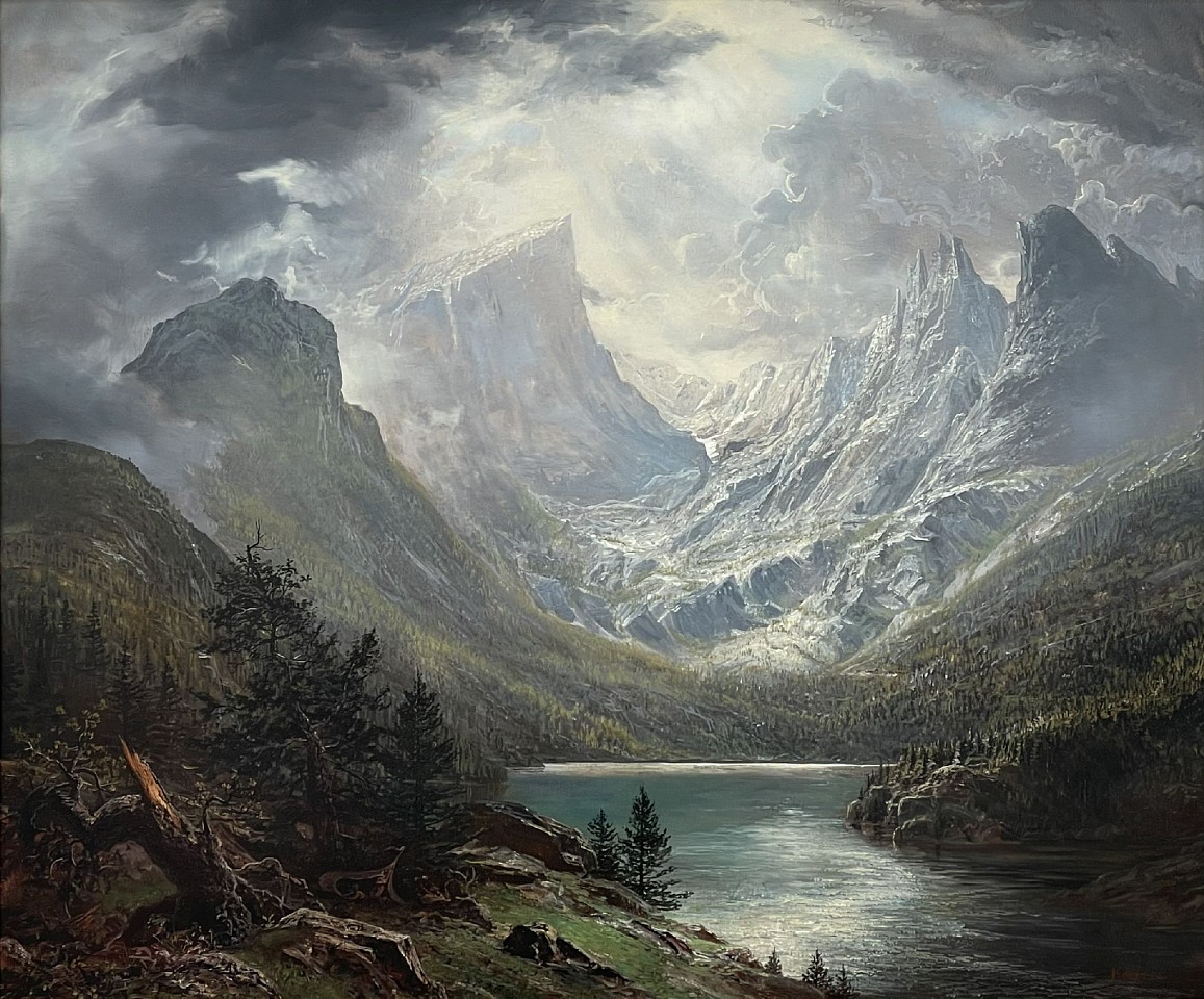 Erik Koeppel, Dream Lake: Storm in the Rockies
oil on canvas, 25 x 30 in. (63.5 x 76.2 cm)
EK260402CF