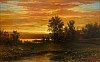 pastoral sunset unframed