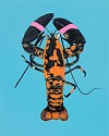 Adam S. Umbach, Pinchy (Blue Lobster)
2024, oil and acrylic on canvas