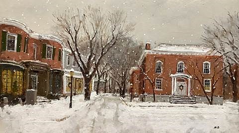 Nicholas Berger, December on the Island, 2026
oil on panel, 8 x 14 in. (20.3 x 35.6 cm)
NB260701