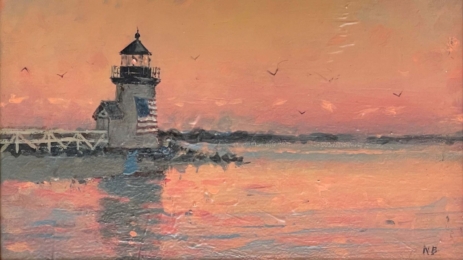 Nicholas Berger, At Twilight, 2026
oil on panel, 4 3/4 x 8 1/2 in. (12.1 x 21.6 cm)
NB260704