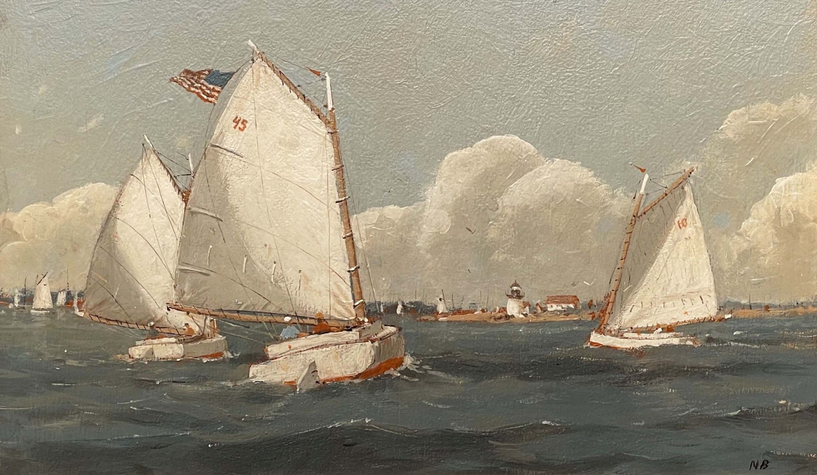 Nicholas Berger, Heading Home, 2026
oil on panel, 8 x 14 in. (20.3 x 35.6 cm)
NB260705