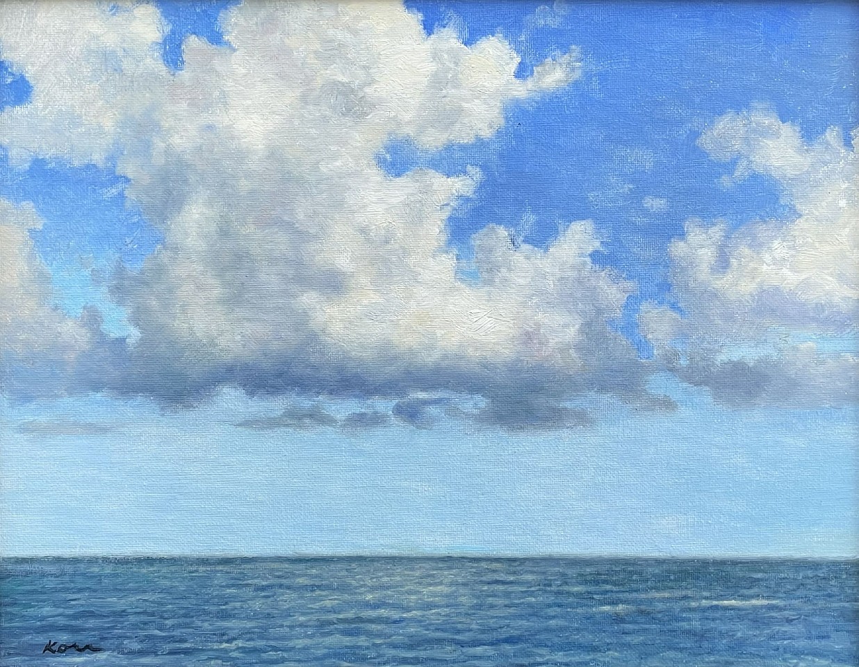 Marla Korr, Gathering Clouds, 2026
oil on linen on panel, 11 x 14 in. (27.9 x 35.6 cm)
MK260901