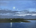 Marla Korr, The Moon and Venus
2026, oil on linen