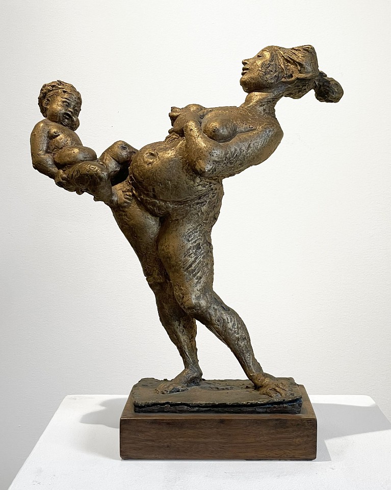 Bruno Lucchesi, Mother Feeding Child, Ed. 2/2, 1960
bronze, 17 x 14 x 6 1/2 in. (43.2 x 35.6 x 16.5 cm)
BL260917