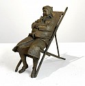 Bruno Lucchesi, Woman in Lawn Chair, Ed. 2/2
1986, bronze