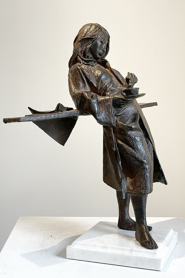 Bruno Lucchesi, Morning Coffee, Edition of 4, 1970
bronze, 18 1/2 x 14 1/2 x 12 in. (47 x 36.8 x 30.5 cm)
BL120102